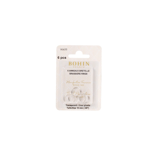 BRASSIERE RINGS WHITE Blistx6