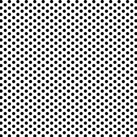 DV2826 FUNDAMENTALS POLKED SPOT BLACK