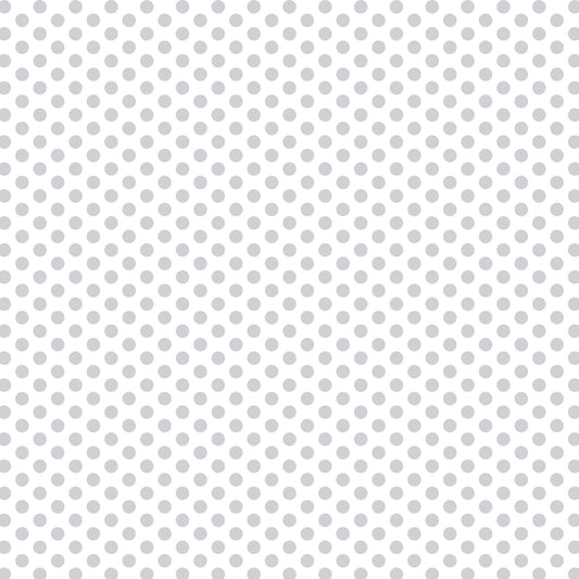 DV2833 FUNDAMENTALS POLKED SPOT SILVER GUM