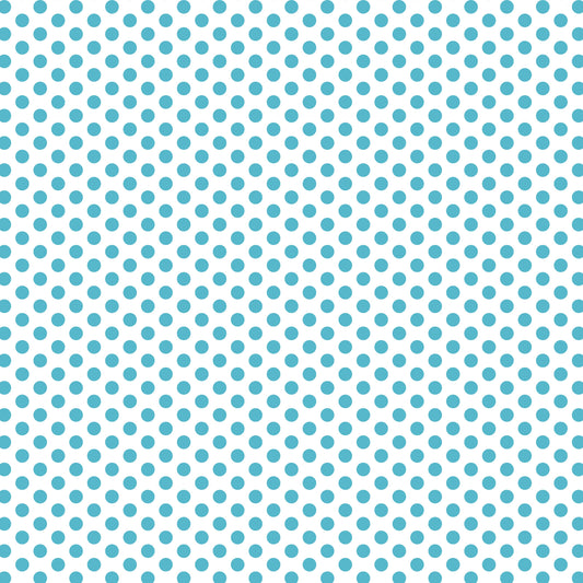 DV2863 FUNDAMENTALS POLKED SPOT BARRIER BLUE