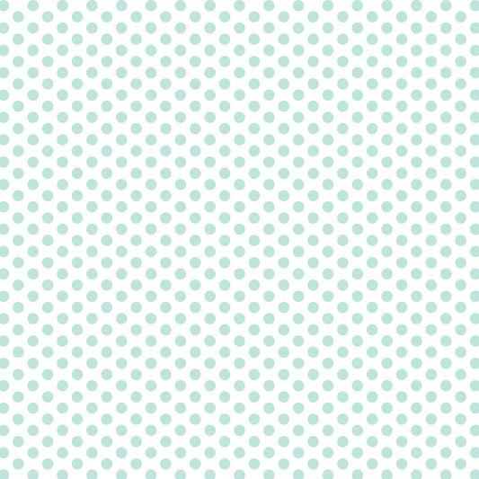 DV2873 FUNDAMENTALS POLKED SPOT SEAFOAM