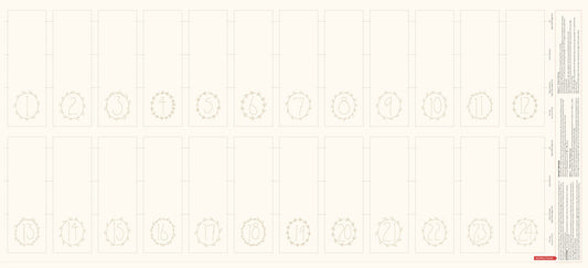 DV7191 POCKETFUL OF JOY STITCHERY LINEN PANEL